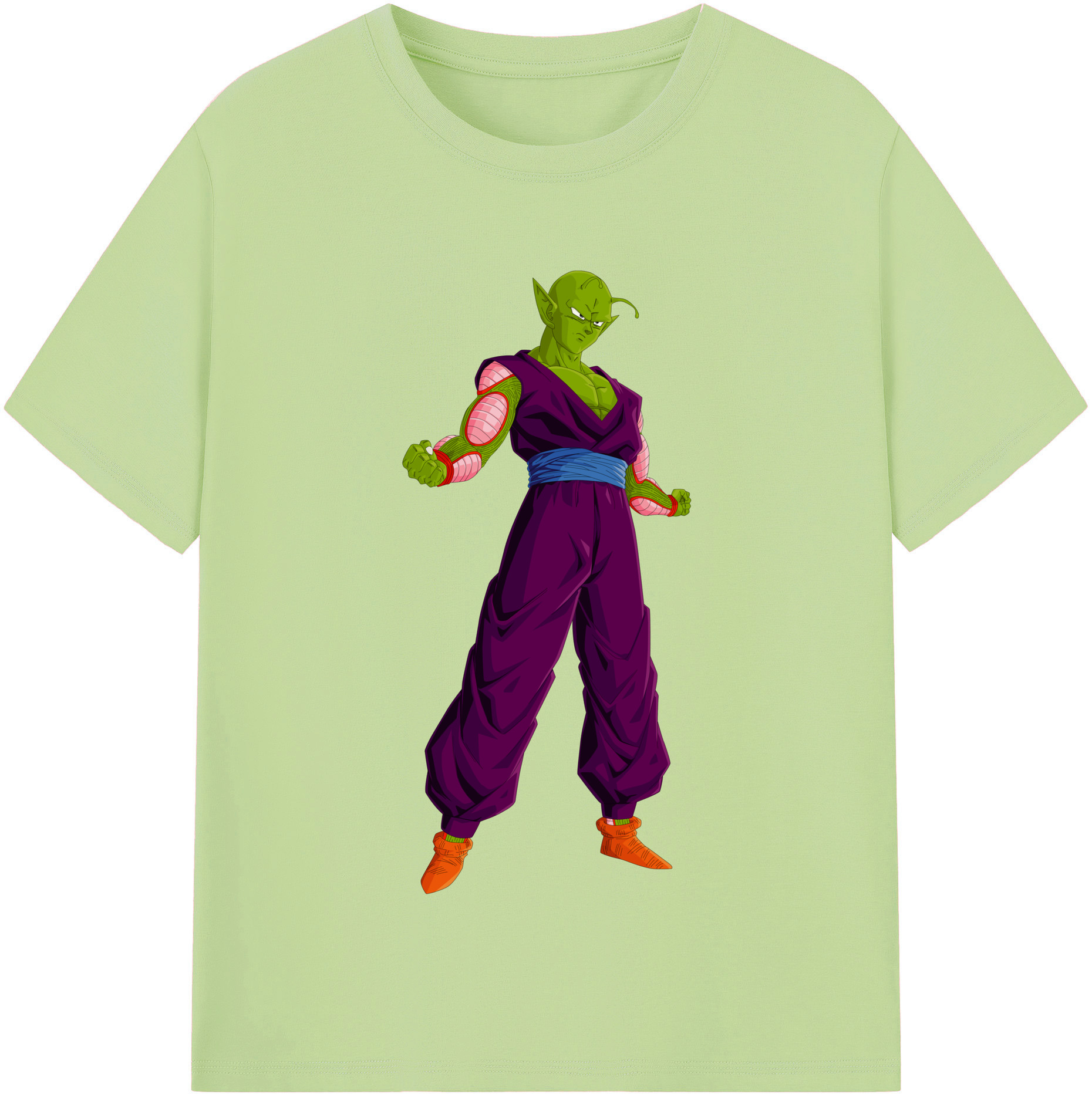 （画像用） ドラゴンボール ピッコロ DRAGON BALL Piccolo 綿100％半袖Tシャツ（フロントプリント）